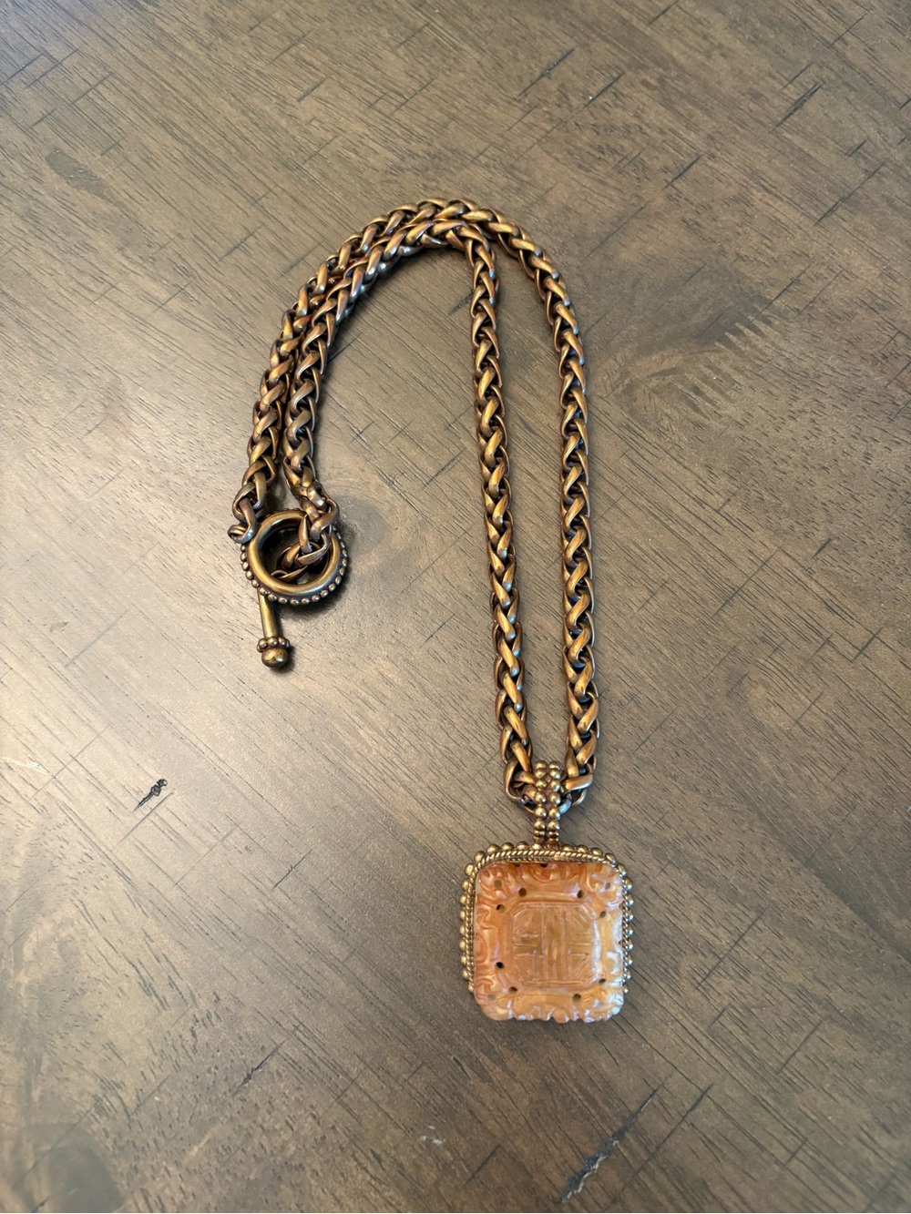 Stephen Dweck Chunky Pendant Necklace